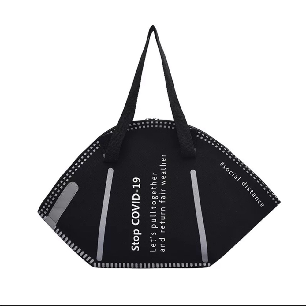 Tote bag covid 19 mask